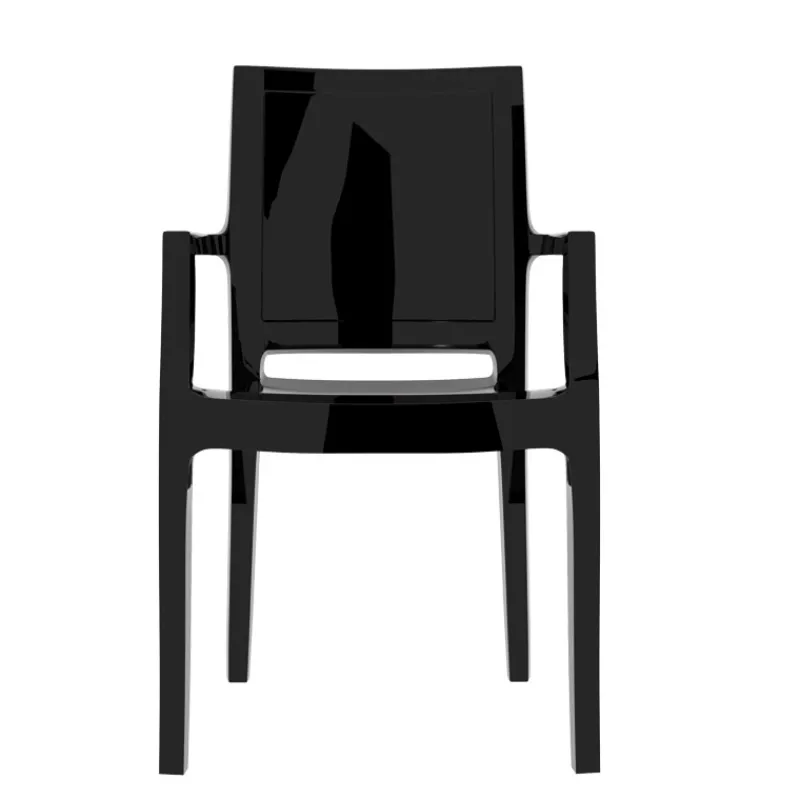 Arthur Fauteuil moderne en polycarbonate* Chaise De Cuisine|Chaise De Salle à Manger