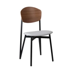 Carrier Artémis ® Chaise design française assise en synthétique, dossier bois et pieds en métal* Chaise De Salle à Manger|Chaise Salon