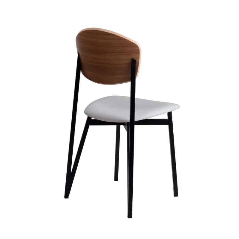 Carrier Artémis ® Chaise design française assise en synthétique, dossier bois et pieds en métal* Chaise De Salle à Manger|Chaise Salon