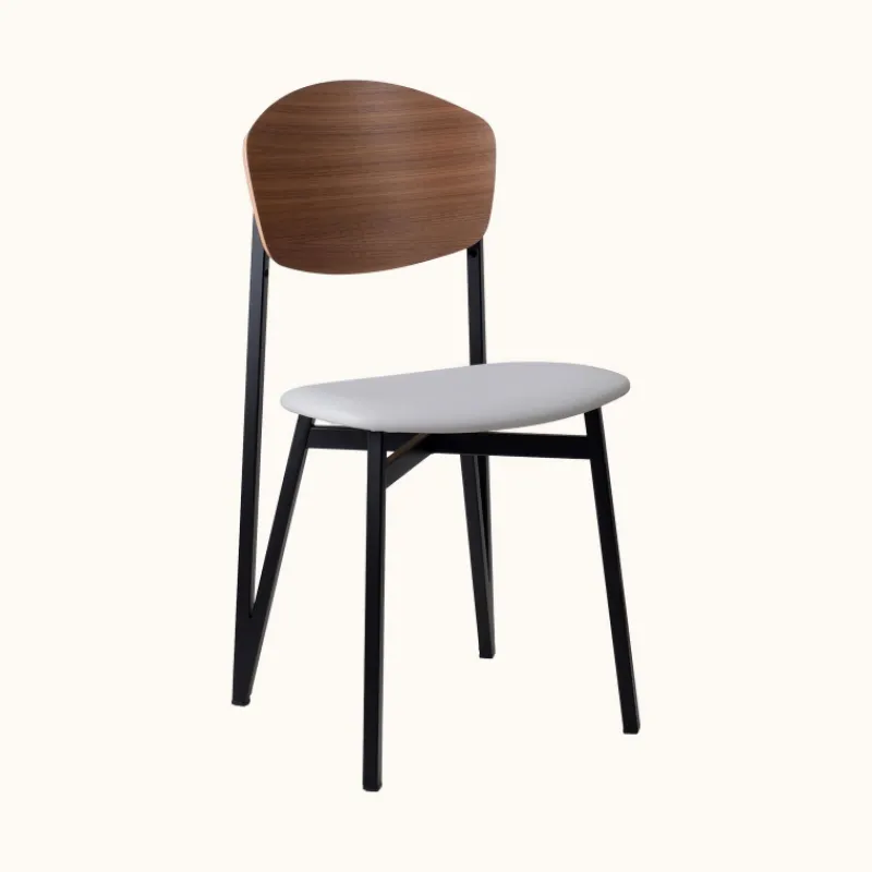 Carrier Artémis ® Chaise design française assise en synthétique, dossier bois et pieds en métal* Chaise De Salle à Manger|Chaise Salon