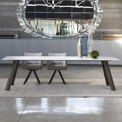 Pure design Artur Table de salle à manger moderne en Dekton* Table De Salle à Manger