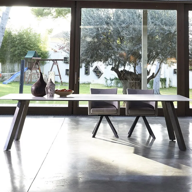 Pure design Artur Table de salle à manger moderne en Dekton* Table De Salle à Manger