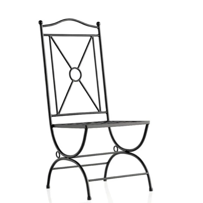 Jayso Atenas Chaise provençale en métal* Chaise De Cuisine|Chaise De Salle à Manger
