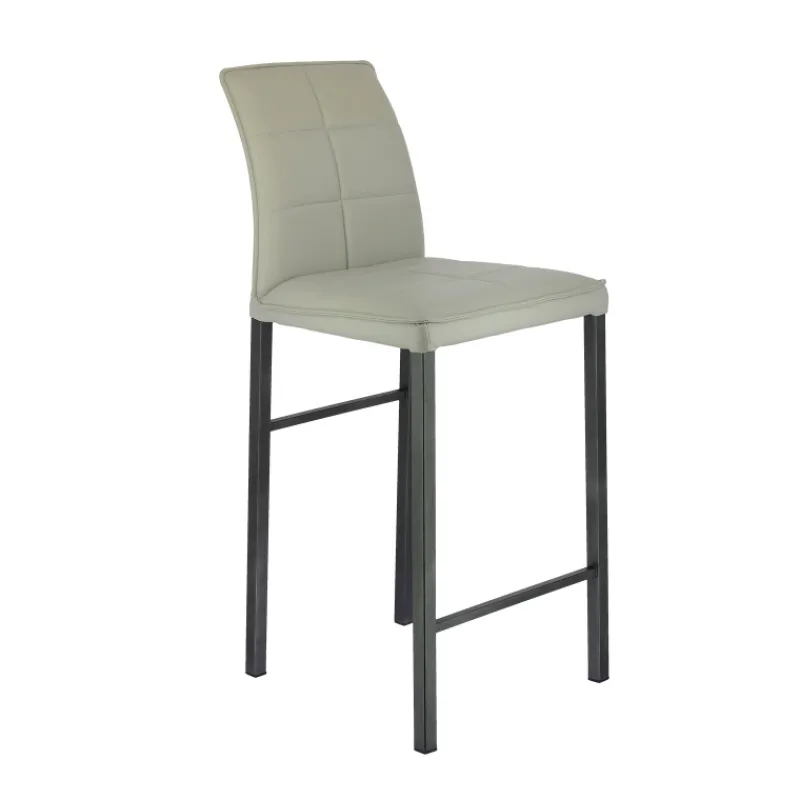 Europea Atlanta Tabouret snack italien en synthétique avec pieds en métal* Tabouret Snack (assise +/- 65 Cm)|Tabouret De Bar (assise +/- 80 Cm)