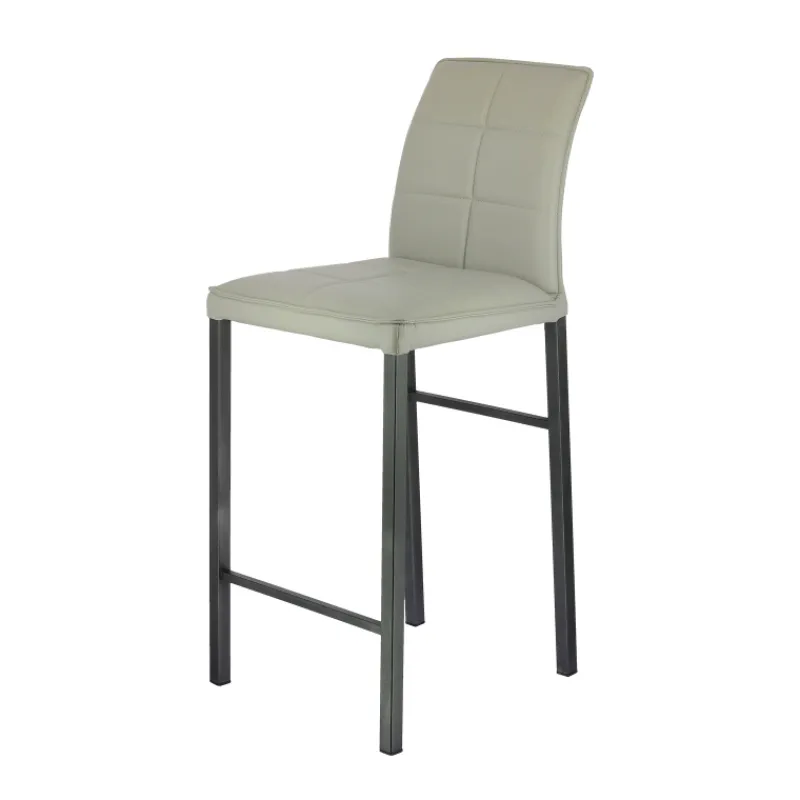 Europea Atlanta Tabouret snack italien en synthétique avec pieds en métal* Tabouret Snack (assise +/- 65 Cm)|Tabouret De Bar (assise +/- 80 Cm)