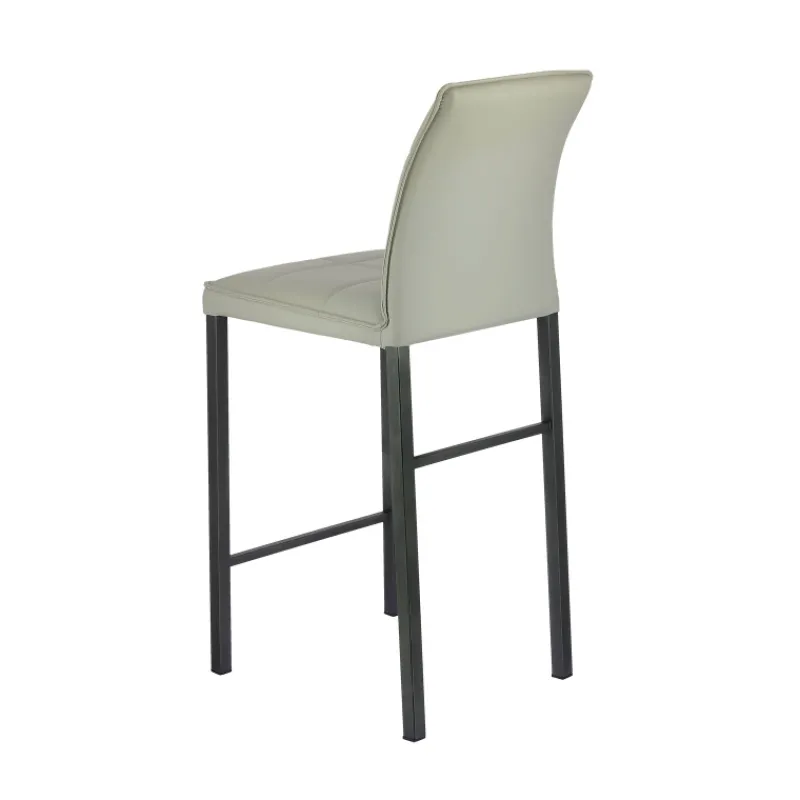 Europea Atlanta Tabouret snack italien en synthétique avec pieds en métal* Tabouret Snack (assise +/- 65 Cm)|Tabouret De Bar (assise +/- 80 Cm)