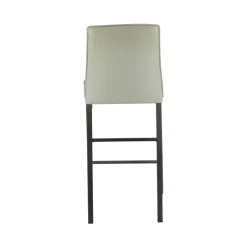 Europea Atlanta Tabouret snack italien en synthétique avec pieds en métal* Tabouret Snack (assise +/- 65 Cm)|Tabouret De Bar (assise +/- 80 Cm)