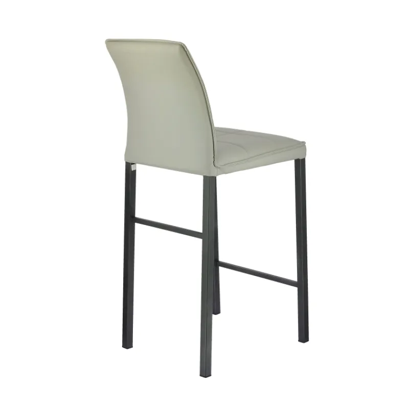 Europea Atlanta Tabouret snack italien en synthétique avec pieds en métal* Tabouret Snack (assise +/- 65 Cm)|Tabouret De Bar (assise +/- 80 Cm)