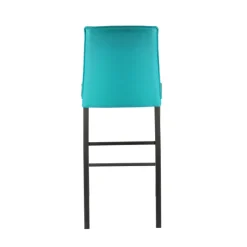 Europea Atlanta Tabouret snack italien en synthétique avec pieds en métal* Tabouret Snack (assise +/- 65 Cm)|Tabouret De Bar (assise +/- 80 Cm)