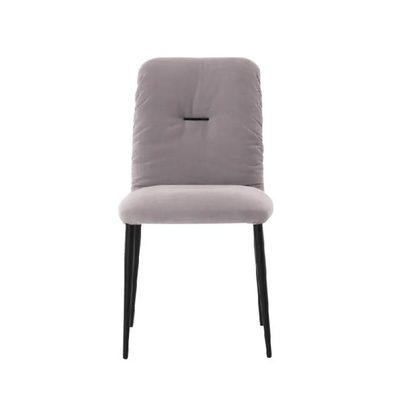 Mobitec Aura ® Chaise moderne en tissu et pieds métal* Chaise De Salle à Manger