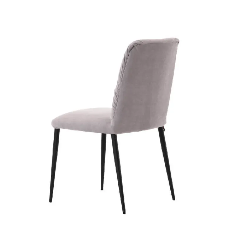 Mobitec Aura ® Chaise moderne en tissu et pieds métal* Chaise De Salle à Manger