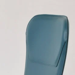 Airnova Avenue Chaise rétro design en croûte de cuir et métal* Chaise De Salle à Manger|Chaise Salon