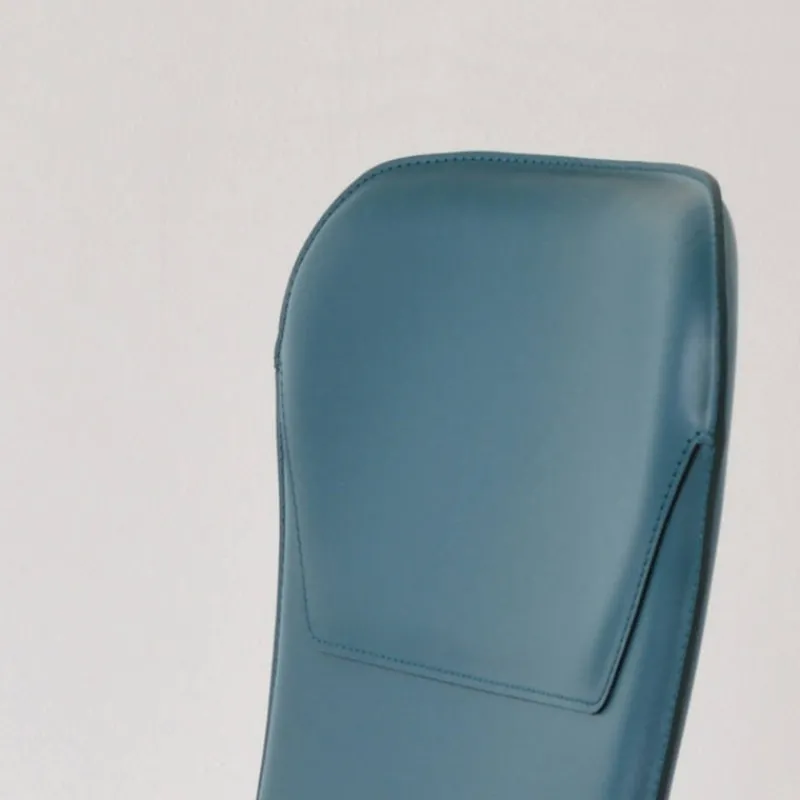 Airnova Avenue Chaise rétro design en croûte de cuir et métal* Chaise De Salle à Manger|Chaise Salon