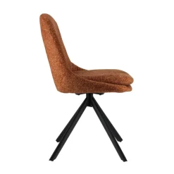 AzaléeChaise moderne en tissu rembourrée pieds en métal* Chaise De Salle à Manger|Chaise Salon