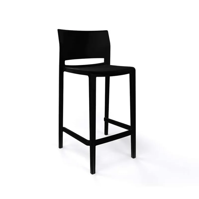Bakhita Tabouret snack moderne empilable* Tabouret Snack (assise +/- 65 Cm)|Tabouret De Bar (assise +/- 80 Cm)