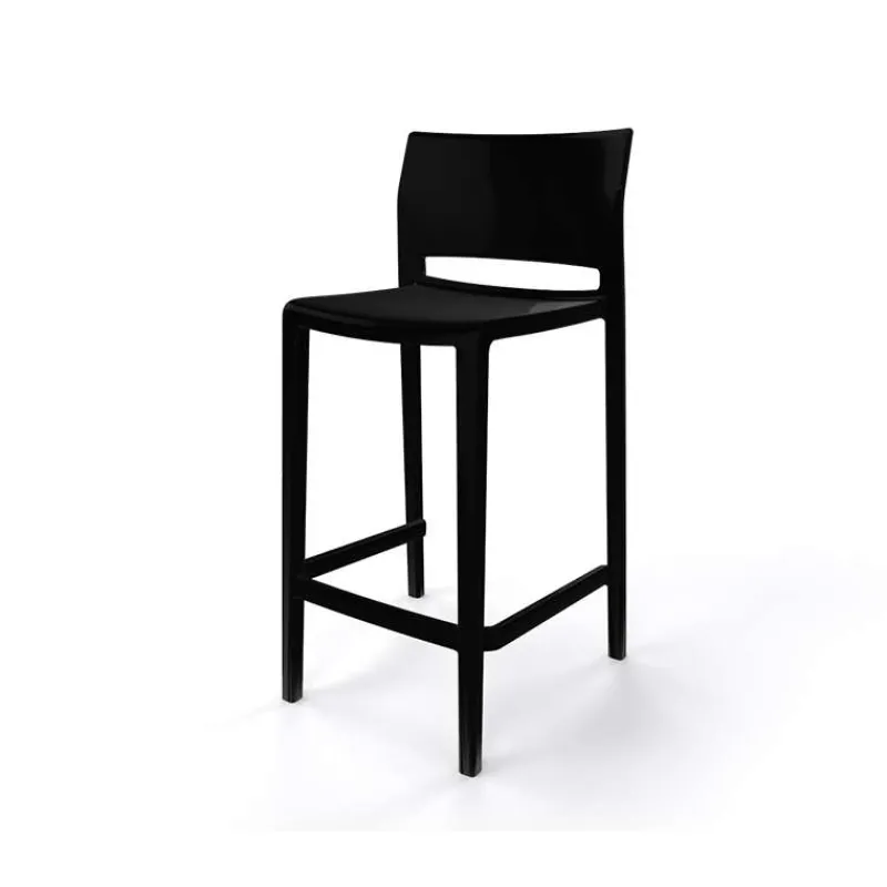 Bakhita Tabouret snack moderne empilable* Tabouret Snack (assise +/- 65 Cm)|Tabouret De Bar (assise +/- 80 Cm)