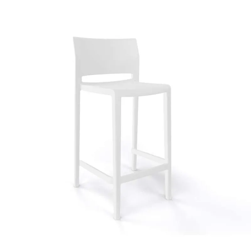 Bakhita Tabouret snack moderne empilable* Tabouret Snack (assise +/- 65 Cm)|Tabouret De Bar (assise +/- 80 Cm)