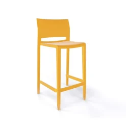 Bakhita Tabouret snack moderne empilable* Tabouret Snack (assise +/- 65 Cm)|Tabouret De Bar (assise +/- 80 Cm)