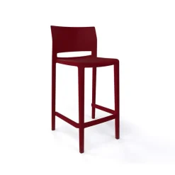 Bakhita Tabouret snack moderne empilable* Tabouret Snack (assise +/- 65 Cm)|Tabouret De Bar (assise +/- 80 Cm)