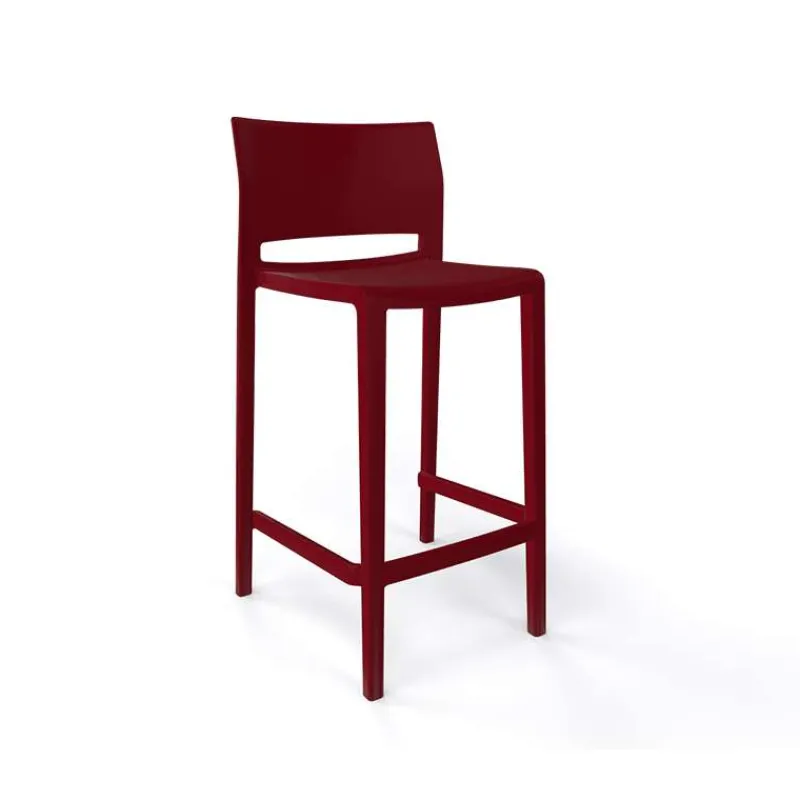 Bakhita Tabouret snack moderne empilable* Tabouret Snack (assise +/- 65 Cm)|Tabouret De Bar (assise +/- 80 Cm)