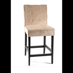 Sessio BarCarpe 2 Tabouret snack matelassé en tissu* Tabouret Snack (assise +/- 65 Cm)|Tabouret De Bar (assise +/- 80 Cm)