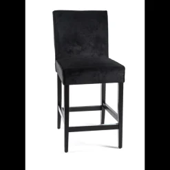 Sessio BarCarpe Tabouret snack en tissu et bois* Tabouret Snack (assise +/- 65 Cm)|Tabouret De Bar (assise +/- 80 Cm)
