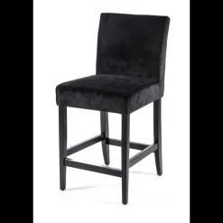Sessio BarCarpe Tabouret snack en tissu et bois* Tabouret Snack (assise +/- 65 Cm)|Tabouret De Bar (assise +/- 80 Cm)