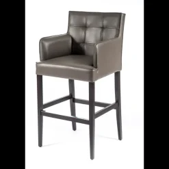 Sessio BarDiem 2 Tabouret de bar en synthétique et bois* Tabouret De Bar (assise +/- 80 Cm)