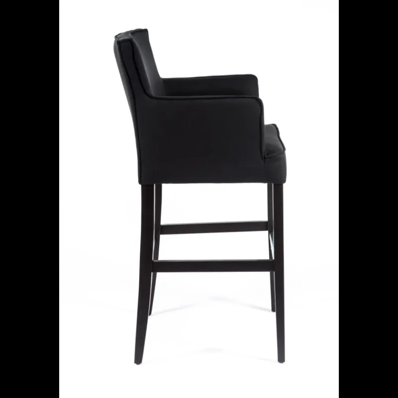 Sessio BarDiem Tabouret bar contemporain en tissu et bois* Tabouret De Bar (assise +/- 80 Cm)