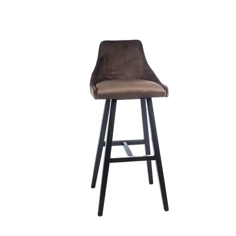 Sessio BarLars line Tabouret hauteur 80 cm moderne coque tissu dos matelassé* Tabouret De Bar (assise +/- 80 Cm)