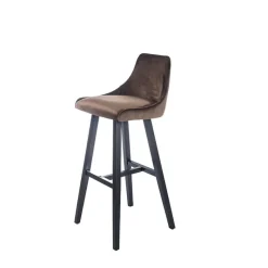 Sessio BarLars line Tabouret hauteur 80 cm moderne coque tissu dos matelassé* Tabouret De Bar (assise +/- 80 Cm)