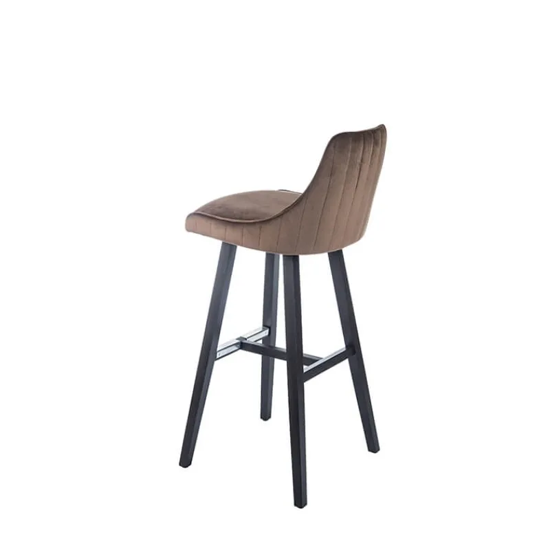 Sessio BarLars line Tabouret hauteur 80 cm moderne coque tissu dos matelassé* Tabouret De Bar (assise +/- 80 Cm)