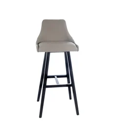 Sessio BarLars Tabouret de bar moderne avec pieds en bois* Tabouret De Bar (assise +/- 80 Cm)