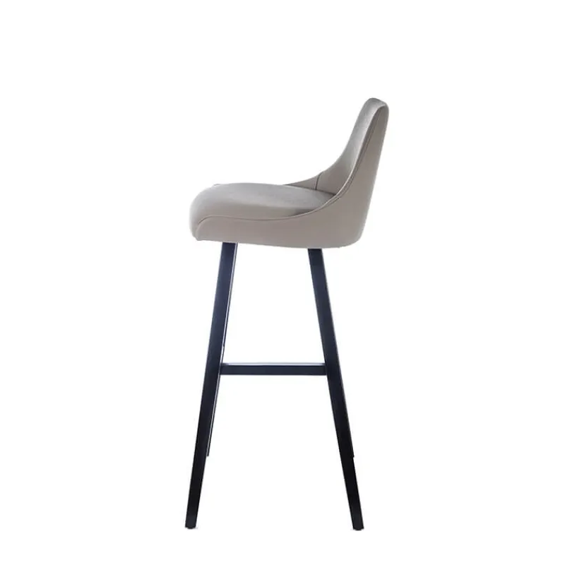 Sessio BarLars Tabouret de bar moderne avec pieds en bois* Tabouret De Bar (assise +/- 80 Cm)