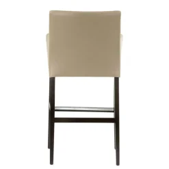 Sessio BarMatiz Tabouret de bar avec dossier matelassé et accoudoirs* Tabouret De Bar (assise +/- 80 Cm)