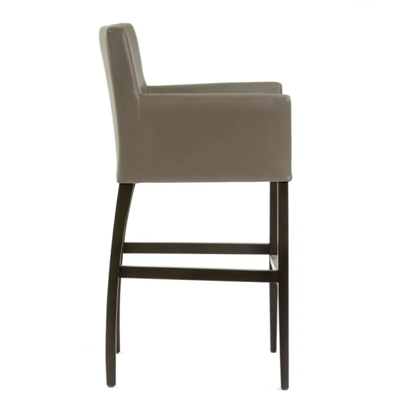 Sessio BarMatiz Tabouret de bar avec dossier et accoudoirs en synthétique* Tabouret De Bar (assise +/- 80 Cm)