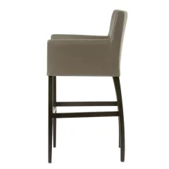Sessio BarMatiz Tabouret de bar avec dossier et accoudoirs en synthétique* Tabouret De Bar (assise +/- 80 Cm)