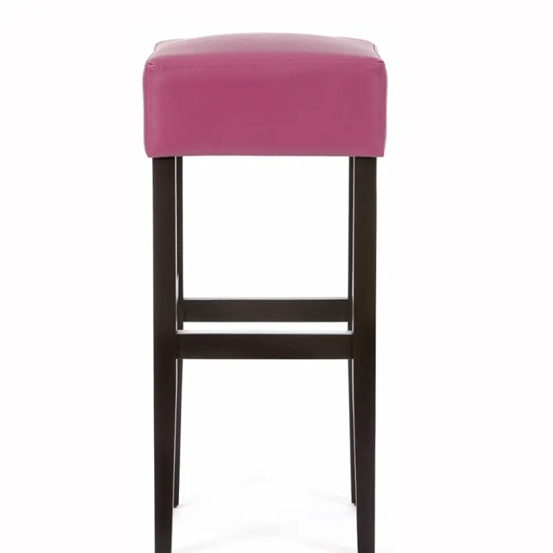 Sessio BarMax Tabouret de bar sans dossier en synthétique et bois* Tabouret De Bar (assise +/- 80 Cm)