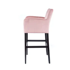Sessio BarMoritzTabouret de bar en tissu avec accoudoirs* Tabouret De Bar (assise +/- 80 Cm)