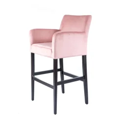 Sessio BarMoritzTabouret de bar en tissu avec accoudoirs* Tabouret De Bar (assise +/- 80 Cm)