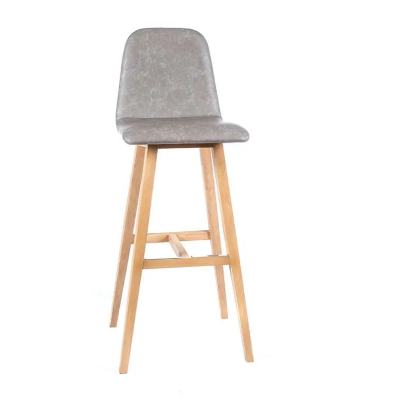 Sessio BarPandora diamant Tabouret de bar scandinave avec pieds en bois* Tabouret De Bar (assise +/- 80 Cm)