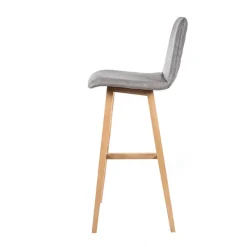 Sessio BarPandora diamant Tabouret de bar scandinave avec pieds en bois* Tabouret De Bar (assise +/- 80 Cm)