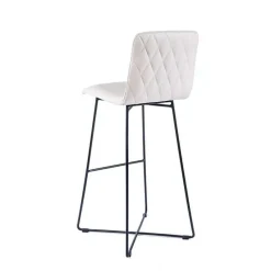Sessio BarPlaza diamant Tabouret de bar design avec pieds filaires en métal* Tabouret De Bar (assise +/- 80 Cm)
