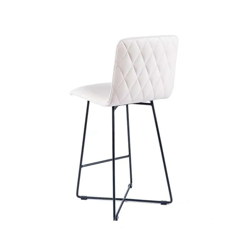 Sessio BarPlaza diamant Tabouret snack style scandinave avec pieds design en métal* Tabouret Snack (assise +/- 65 Cm)|Tabouret De Bar (assise +/- 80 Cm)