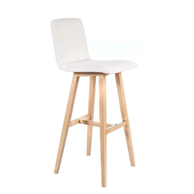 Sessio BarPlaza diamant Tabouret de bar scandinave avec pieds en bois* Tabouret De Bar (assise +/- 80 Cm)