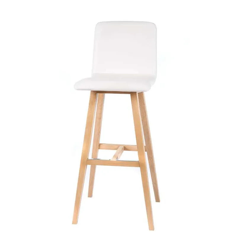 Sessio BarPlaza diamant Tabouret de bar scandinave avec pieds en bois* Tabouret De Bar (assise +/- 80 Cm)