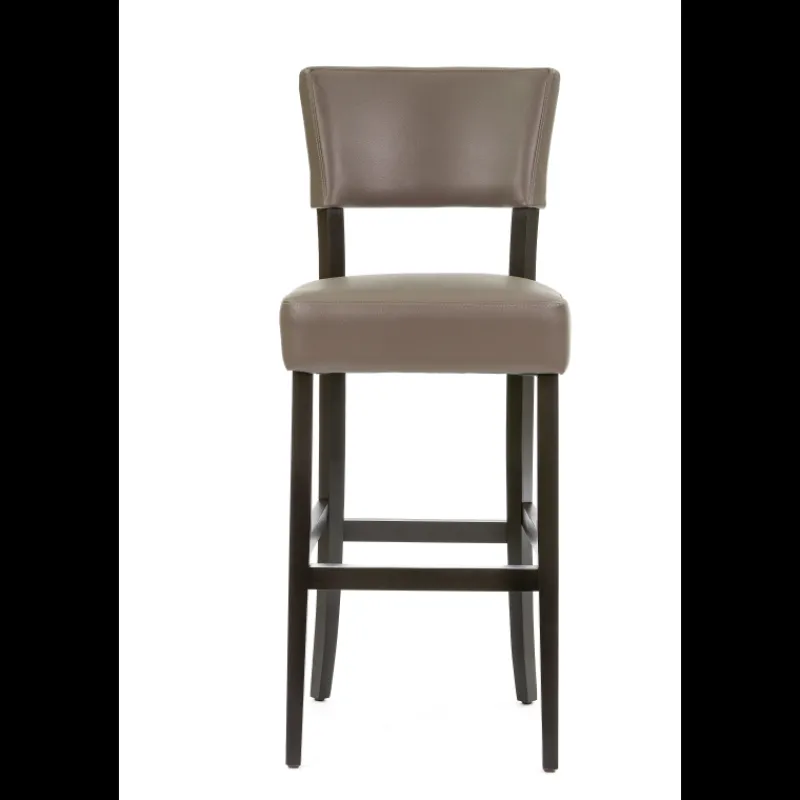 Sessio BarSteffi Tabouret de bar en bois et synthétique* Tabouret De Bar (assise +/- 80 Cm)