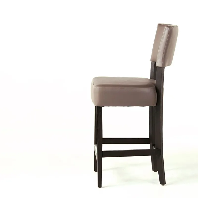 Sessio BarSteffi Tabouret snack en bois et synthétique* Tabouret Snack (assise +/- 65 Cm)|Tabouret De Bar (assise +/- 80 Cm)
