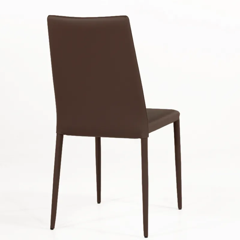 Airnova Bea Chaise contemporaine en cuir* Chaise De Cuisine|Chaise De Salle à Manger