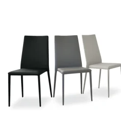 Airnova Bea Chaise contemporaine en cuir* Chaise De Cuisine|Chaise De Salle à Manger